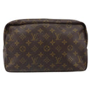 LOUIS VUITTON Monogram Trousse Toilette 28 Clutch Bag M47522 LV Auth hk3402-13