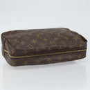 LOUIS VUITTON Monogram Trousse Toilette 28 Clutch Bag M47522 LV Auth hk3402-5