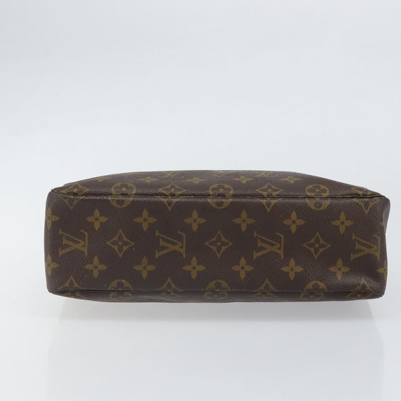 LOUIS VUITTON Monogram Trousse Toilette 28 Clutch Bag M47522 LV Auth hk3402
