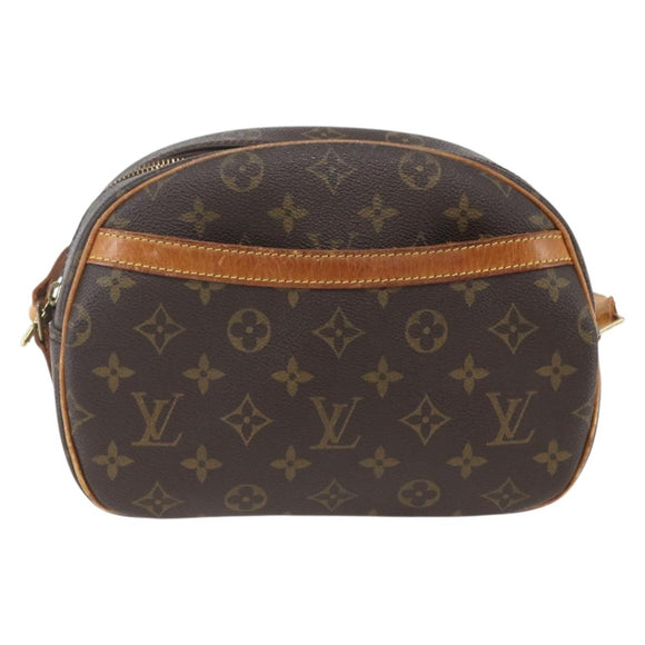 LOUIS VUITTON Monogram Blois Schultertasche M51221 LV Auth hk3409