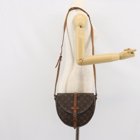 LOUIS VUITTON Monogram Chantilly MM Shoulder Bag M51233 LV Auth hk3411