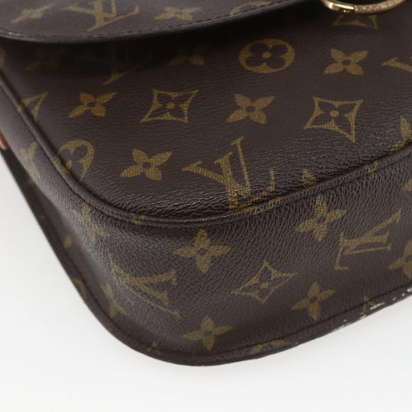 LOUIS VUITTON Monogram Saint Cloud GM Shoulder Bag M51242 LV Auth hk3413