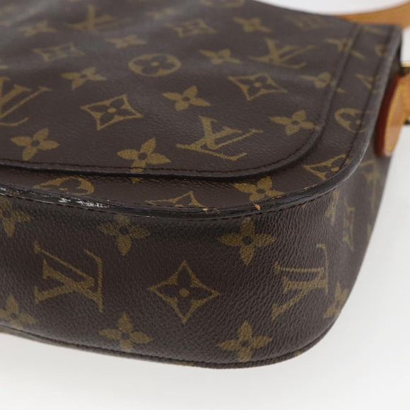 LOUIS VUITTON Monogram Saint Cloud GM Shoulder Bag M51242 LV Auth hk3413