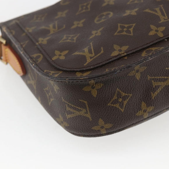 LOUIS VUITTON Monogram Saint Cloud GM Shoulder Bag M51242 LV Auth hk3413