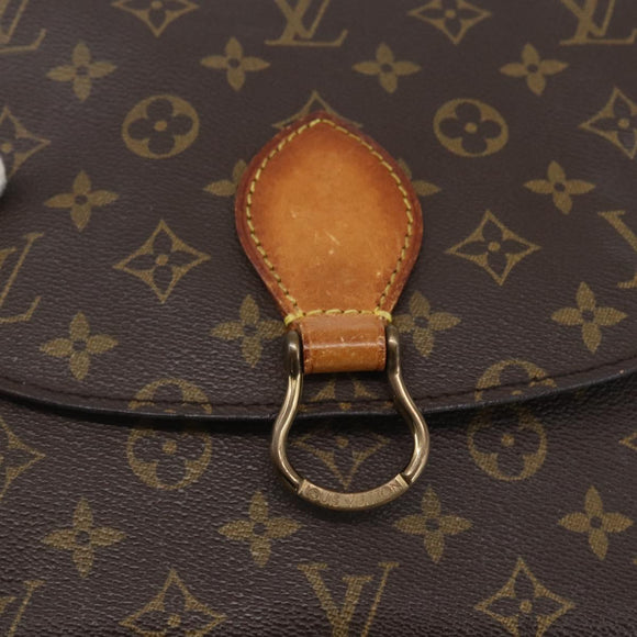 LOUIS VUITTON Monogram Saint Cloud GM Shoulder Bag M51242 LV Auth hk3413