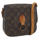 LOUIS VUITTON Monogram Saint Cloud MM Shoulder Bag M51243 LV Auth hk3414-1