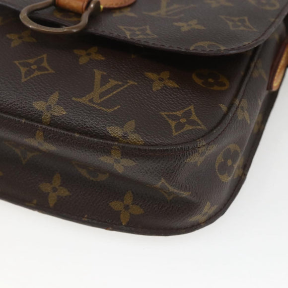 LOUIS VUITTON Monogram Saint Cloud MM Shoulder Bag M51243 LV Auth hk3414