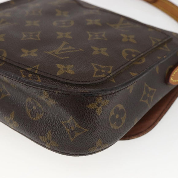 LOUIS VUITTON Monogram Saint Cloud MM Shoulder Bag M51243 LV Auth hk3414