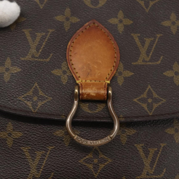 LOUIS VUITTON Monogram Saint Cloud MM Shoulder Bag M51243 LV Auth hk3414