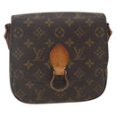 LOUIS VUITTON Monogram Saint Cloud MM Shoulder Bag M51243 LV Auth hk3414-13