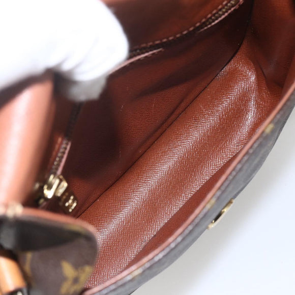 LOUIS VUITTON Monogram Saint Cloud MM Shoulder Bag M51243 LV Auth hk3414