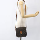 LOUIS VUITTON Monogram Saint Cloud MM Shoulder Bag M51243 LV Auth hk3414-26