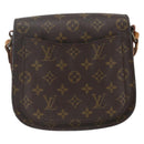 LOUIS VUITTON Monogram Saint Cloud MM Shoulder Bag M51243 LV Auth hk3414-2