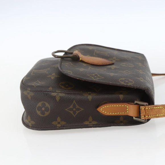 LOUIS VUITTON Monogram Saint Cloud MM Shoulder Bag M51243 LV Auth hk3414