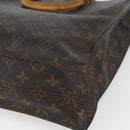 LOUIS VUITTON Monogram Sac Plat Hand Bag M51140 LV Auth hk3418-15