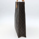 LOUIS VUITTON Monogram Sac Plat Hand Bag M51140 LV Auth hk3418-4