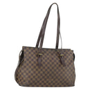 LOUIS VUITTON Damier Ebene Chelsea Tote Bag N51119 LV Auth hk3421-1