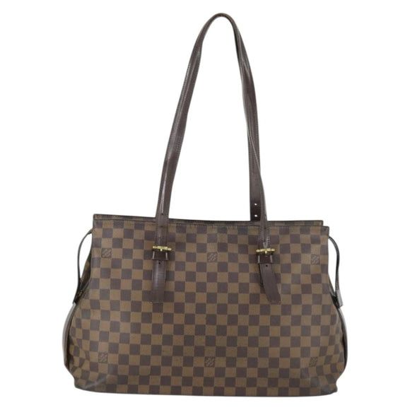 LOUIS VUITTON Damier Ebene Chelsea Tote Bag N51119 LV Auth hk3421