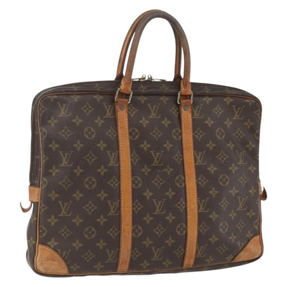LOUIS VUITTON Monogram Porte Documents Voyage Business Bag M53361 LV Auth hk3424
