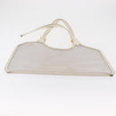 LOUIS VUITTON Epi Plage Via Bag Vinyl Leather Clear White M92153 Auth hk3428-5