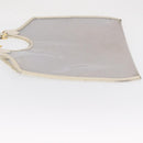 LOUIS VUITTON Epi Plage Via Bag Vinyl Leather Clear White M92153 Auth hk3428-4