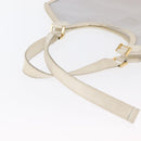 LOUIS VUITTON Epi Plage Via Bag Vinyl Leather Clear White M92153 Auth hk3428-7