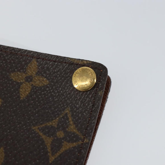 LOUIS VUITTON Monogram Porto Cartes Crdit Pression Card Case M60937 Auth hk3429
