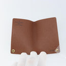 LOUIS VUITTON Monogram Porto Cartes Crdit Pression Card Case M60937 Auth hk3429-9