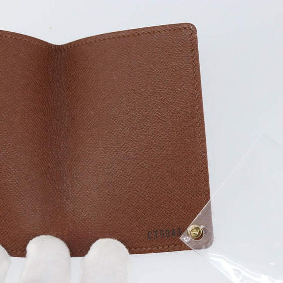 LOUIS VUITTON Monogramm Porto Cartes Crdit Pression Kartenetui M60937 Auth hk3429