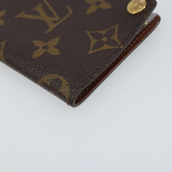 LOUIS VUITTON Monogram Porto Cartes Crdit Pression Card Case M60937 Auth hk3429