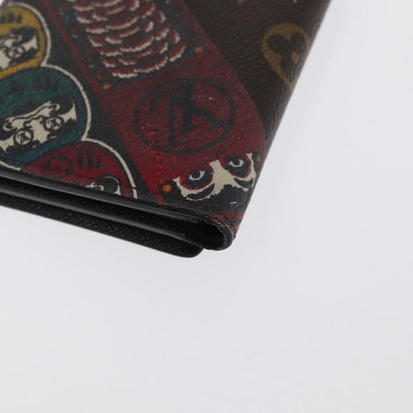 LOUIS VUITTON Monogram Kabuki Portefeuille Victorine Wallet M67253 Auth hk3432
