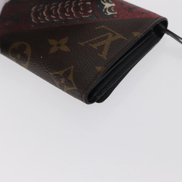 LOUIS VUITTON Monogram Kabuki Portefeuille Victorine Wallet M67253 Auth hk3432