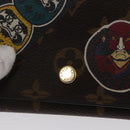 LOUIS VUITTON Monogram Kabuki Portefeuille Victorine Wallet M67253 Auth hk3432-12