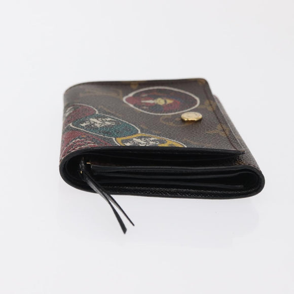 LOUIS VUITTON Monogram Kabuki Portefeuille Victorine Wallet M67253 Auth hk3432
