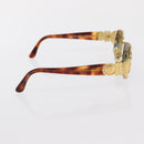 FENDI Sunglasses metal Gold Tone Auth hk3433-6