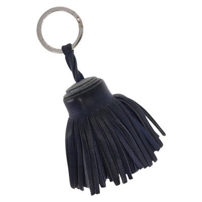 HERMES Carmen Charm Leather Navy Auth hk3436