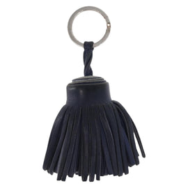 HERMES Carmen Charm Leather Navy Auth hk3436 - 0