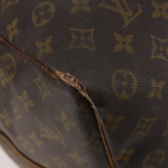 LOUIS VUITTON Monogram Keepall Bandouliere 60 Boston Bag M41412 LV Auth hk3438