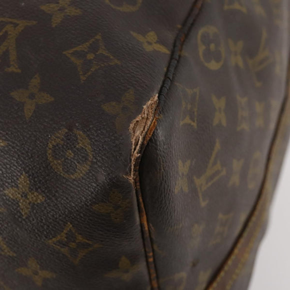 LOUIS VUITTON Monogram Keepall Bandouliere 60 Boston Bag M41412 LV Auth hk3438