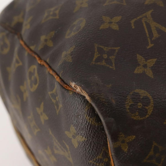 LOUIS VUITTON Monogram Keepall Bandouliere 60 Boston Bag M41412 LV Auth hk3438