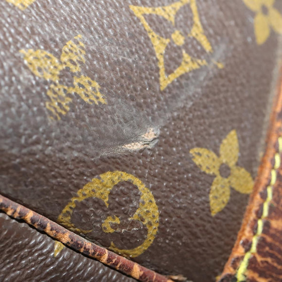 LOUIS VUITTON Monogram Keepall Bandouliere 60 Boston Bag M41412 LV Auth hk3438