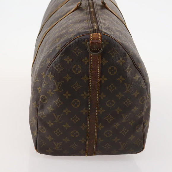 LOUIS VUITTON Monogram Keepall Bandouliere 60 Boston Bag M41412 LV Auth hk3438