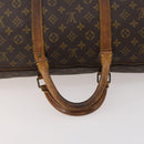 LOUIS VUITTON Monogram Keepall Bandouliere 60 Boston Bag M41412 LV Auth hk3438-7