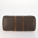 LOUIS VUITTON Monogram Keepall Bandouliere 60 Boston Bag M41412 LV Auth hk3438-5