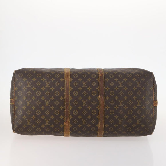 LOUIS VUITTON Monogram Keepall Bandouliere 60 Boston Bag M41412 LV Auth hk3438