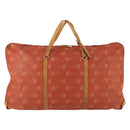 LOUIS VUITTON LV Cup Kabul Boston Bag Red M80020 LV Auth hk3439-13