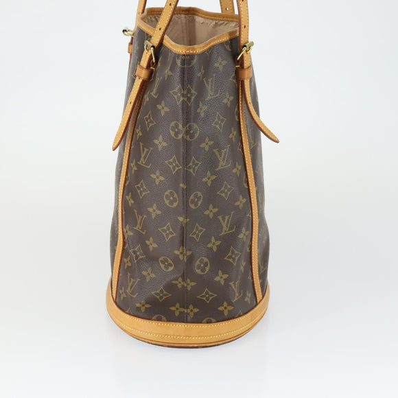 LOUIS VUITTON Monogram Bucket GM Shoulder Bag M42236 LV Auth hk3441