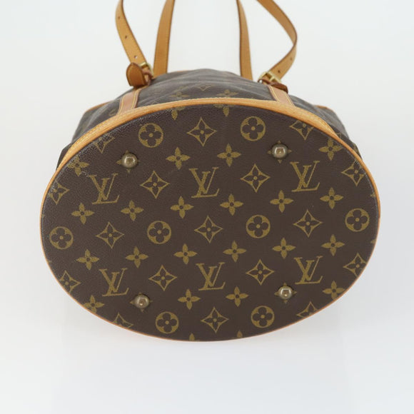 LOUIS VUITTON Monogram Bucket GM Shoulder Bag M42236 LV Auth hk3441