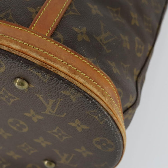 LOUIS VUITTON Monogram Bucket GM Shoulder Bag M42236 LV Auth hk3442