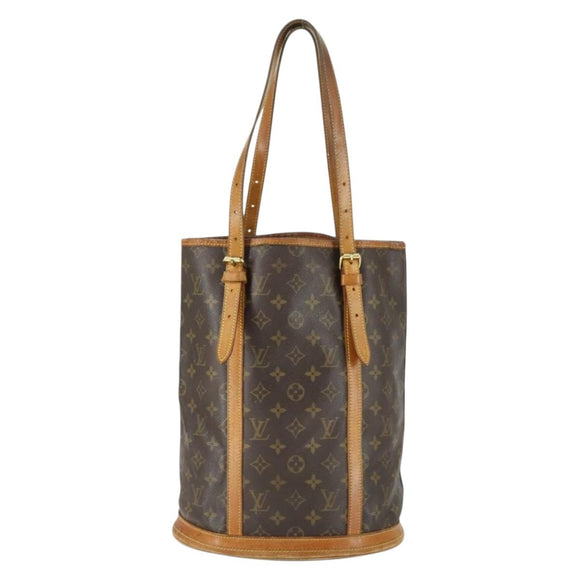 LOUIS VUITTON Monogram Bucket GM Shoulder Bag M42236 LV Auth hk3442
